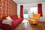 Wohnzimmer - Cumulus - Wohnung 1 - Top-Hundeurlaub