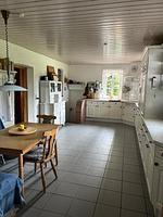Küche mit Esstisch - Alte Meierei - Top-Hundeurlaub