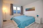 Schlafzimmer mit Doppelbett - Wohnung 115 - Top-Hundeurlaub