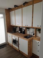 Küchenzeile - Hafenloft Apartment 1 - Top-Hundeurlaub