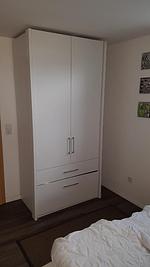 Schlafzimmer - Hafenloft Apartment 1 - Top-Hundeurlaub