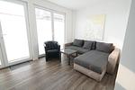 Wohnzimmer - Hafenloft Apartment 3 - Top-Hundeurlaub