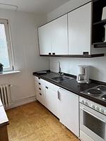 Küche / Küchenzeile - Ferienwohnung Lennermann - Top-Hundeurlaub
