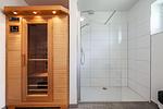 Badezimmer - Ferienhaus 1 (Beach House) - Top-Hundeurlaub