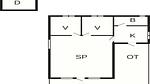 FloorPlan - Ferienhaus für 5 Personen (60 m²) in Nordborg - Top-Hundeurlaub