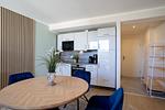 Wohnzimmer - Beach Apartment 19 mit Balkon und Gemeinschaftssauna - Top-Hundeurlaub