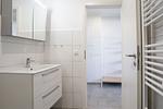 Badezimmer - Beach Apartment 19 mit Balkon und Gemeinschaftssauna - Top-Hundeurlaub