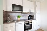 Küche / Küchenzeile - Beach Apartment 20 mit Garten, Sauna und hundefreundlicher Ausstattung - Top-Hundeurlaub