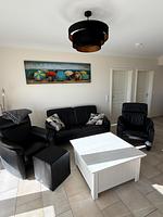 Wohnzimmer - Apartment 1.2 - Top-Hundeurlaub