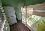 Schlafzimmer mit Doppelstockbett - Ferienhaus Kammblick - Top-Hundeurlaub