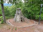 Spielplatz des nahegelegenen Gasthaus Köhlerhütte - Ferienhaus Kammblick - Top-Hundeurlaub