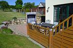 Terrasse - Ferienwohnung Guder - Top-Hundeurlaub