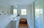 Badezimmer - Ferienwohnung Guder - Top-Hundeurlaub