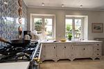 Küche / Küchenzeile - Ferienhaus Achterdeck - Top-Hundeurlaub