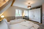 Schlafzimmer - Ferienhaus Achterdeck - Top-Hundeurlaub