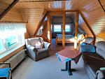 Wohnzimmer - Schwanensee Ferienhaus - Top-Hundeurlaub