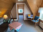 Wohnzimmer - Schwanensee Ferienhaus - Top-Hundeurlaub