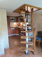 Küche / Küchenzeile - Schwanensee Ferienhaus - Top-Hundeurlaub