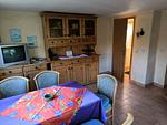 Küche / Küchenzeile - Schwanensee Ferienhaus - Top-Hundeurlaub