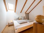 Schlafzimmer - Doppelbett - Apartment Bad Schachen - Top-Hundeurlaub