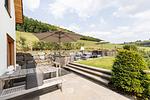 Terrasse - Romantikhütte Grafschaft - Top-Hundeurlaub