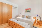 Schlafzimmer - Waldfriede FeWo Blau - Top-Hundeurlaub