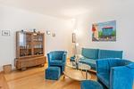 Wohnzimmer - Waldfriede FeWo Blau - Top-Hundeurlaub