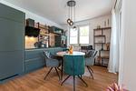 Küche / Küchenzeile - Ferienwohnung Haffhafen - Top-Hundeurlaub