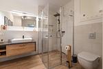 Badezimmer - Ferienwohnung Haffhafen - Top-Hundeurlaub