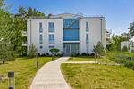 Fassade / Eingang - Ferienwohnung Haffhafen - Top-Hundeurlaub
