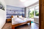 Schlafzimmer - Haus II App. 2 - Top-Hundeurlaub
