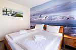 Schlafzimmer - Haus II App. 2 - Top-Hundeurlaub
