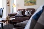 Wohnzimmer - App. 08 - Top-Hundeurlaub