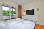 Schlafzimmer - Appartement Penthouse - Top-Hundeurlaub