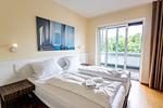 Schlafzimmer - Appartement Penthouse - Top-Hundeurlaub