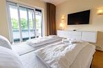 Schlafzimmer - Appartement Penthouse - Top-Hundeurlaub