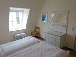 Schlafzimmer in der Ferienwohnung Therese 12 in Wittdün auf Amrum - Ferienwohnung *Therese 12* - Top-Hundeurlaub