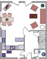 Grundriss - Doppelhaushälfte Frederike - Top-Hundeurlaub