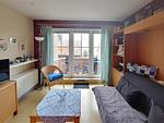 Wohnzimmer in der Ferienwohnung Inselnest am Meer des Hauses Südspitze 17 in Wittdün auf Amrum - Ferienwohnung *Inselnest am Meer* - Top-Hundeurlaub