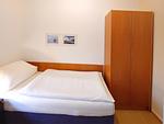 Schlafzimmer in der Ferienwohnung Inselnest am Meer in Wittdün auf Amrum - Ferienwohnung *Inselnest am Meer* - Top-Hundeurlaub
