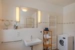 Badezimmer - App. Ahlbeck mit Balkon, Kamin und Seeblick - Top-Hundeurlaub