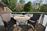 Balkon - Appartement Altes Pastorat 6 - Top-Hundeurlaub