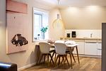Küche / Küchenzeile - Appartement Altes Pastorat 6 - Top-Hundeurlaub