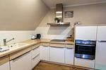 Küche / Küchenzeile - Appartement Altes Pastorat 6 - Top-Hundeurlaub