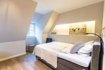 Schlafzimmer - Appartement Altes Pastorat 6 - Top-Hundeurlaub