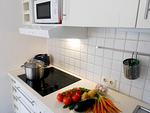 Küche in der Ferienwohnung Hopelfask in Süddorf auf Amrum - Ferienwohnung *Hopelfask* - Top-Hundeurlaub