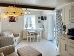 Wohnzimmer - Ferienwohnung *Aawerkant* - Top-Hundeurlaub