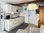 Küche / Küchenzeile - Ferienwohnung *Aawerkant* - Top-Hundeurlaub