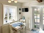 Wohnzimmer - Ferienwohnung *Aawerkant* - Top-Hundeurlaub