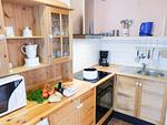 Küche in der Ferienwohnun Brombelbei in Süddorf auf Amrum - Ferienwohnung *Brombelbei* - Top-Hundeurlaub